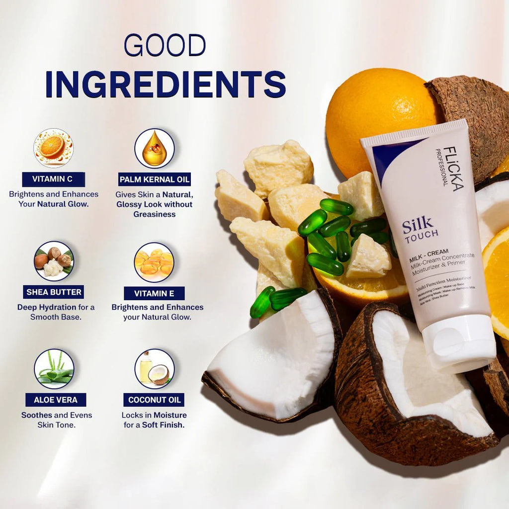 Flicka Silk Touch | Concentrate – Primer & Moisturizer